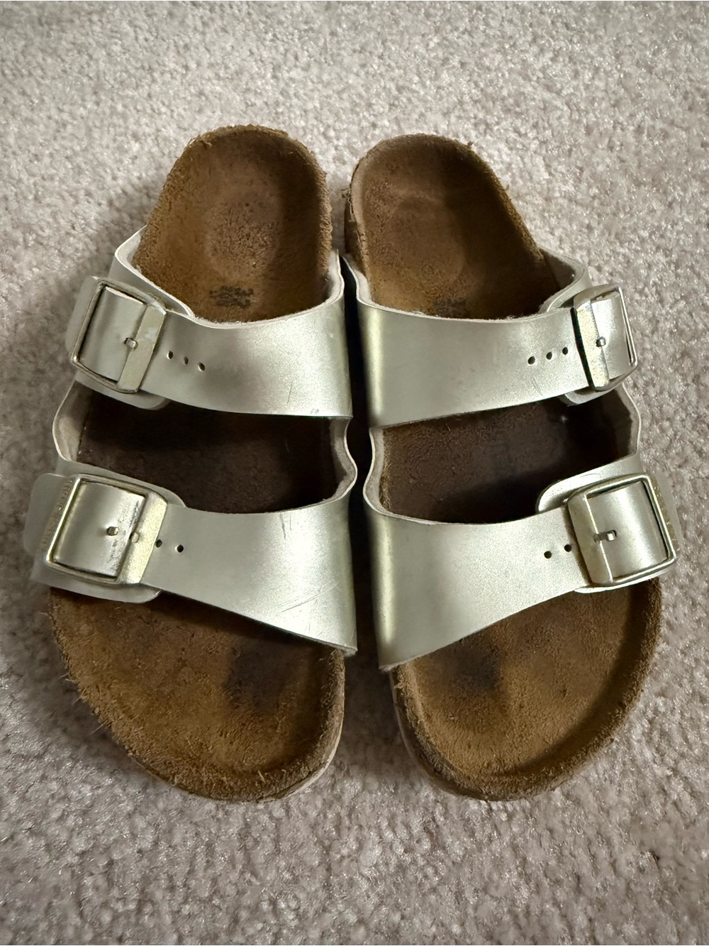 Birkenstock Kids Double Buckle Slide Sandals